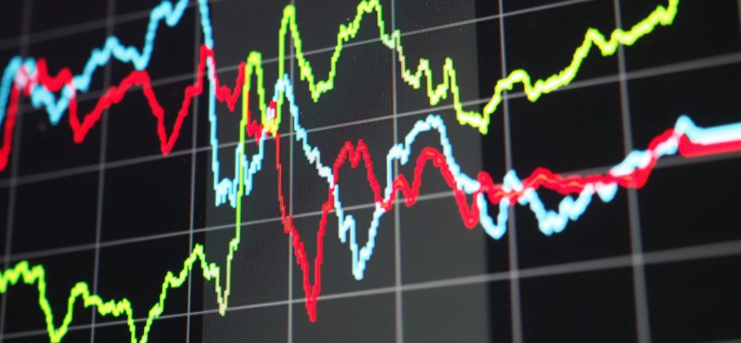 World GOLD Spot Stock market graph indicator on monitor. Gold graph on digital screen monitor for invester analysis. trading gold spot on stock market. Gold Investing Finance and Economic concept.